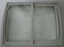 glass door for deep freezer